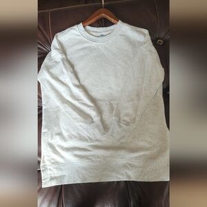 Old Navy grey sweatshirt.  Size medium petite.
